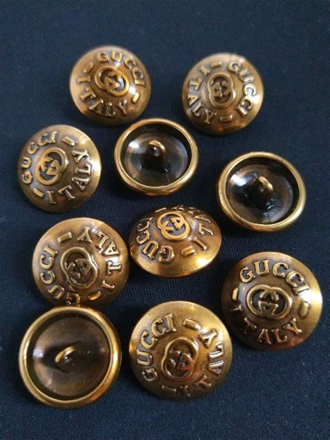 mens gucci coat buttons|Gucci buttons for sale.